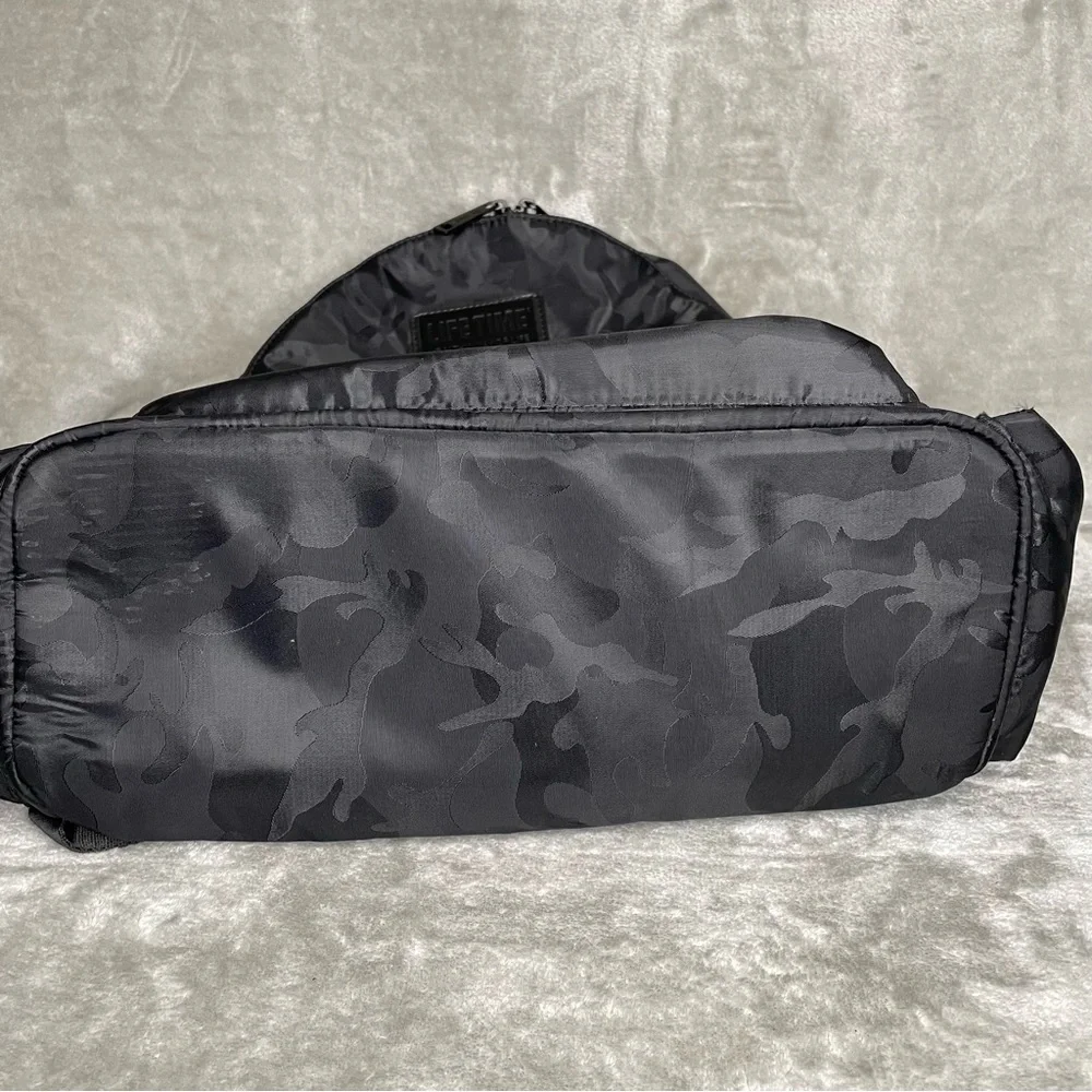 Life Time Black Camouflage Backpack Heavy Duty Everyday Carry OS